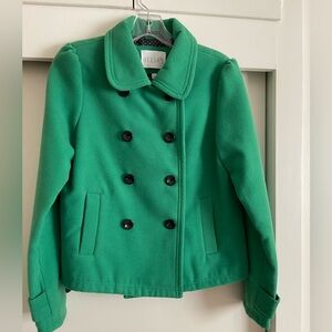 Vintage Delias Peacoat in green size L